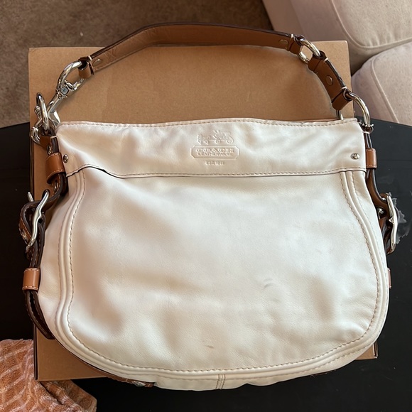 Coach Bags Coach Eggshell Off White Hobo Bag Hardware Alone On This
